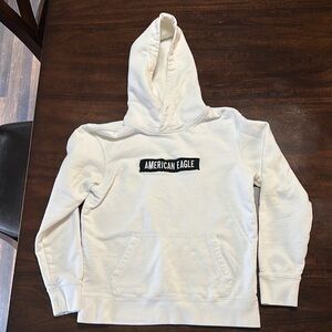 American Eagle Outfitters White Hoodie